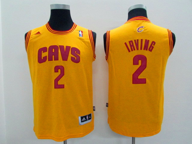 Kyrie Irving [Amarilla], Cleveland Cavaliers -NIÑOS - Haga click en la imagen para cerrar